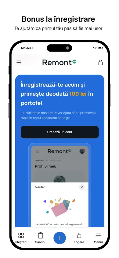 RemontMD App — ecran 3