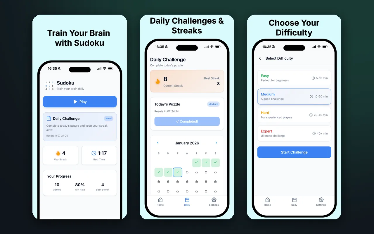 Sudoku Classic — joc mobil