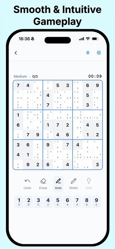 Sudoku Classic — ecran 4